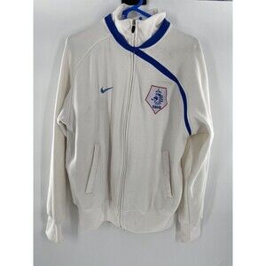 HOLLAND NIKE NETHERLANDS KNVB WORLD CUP 2010 N98 ANTHEM JACKET MENS LARGE